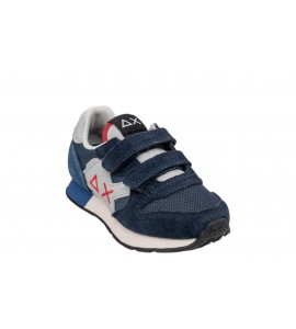 SUN68 BAMBINO Z36315B/07 BOY'S JAKI SOLID NAVY BLUE