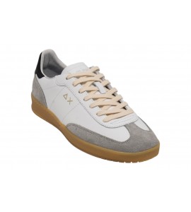 SUN68 UOMO Z36143/0106 CALIFORNIA SUN LEATHER BIANCO