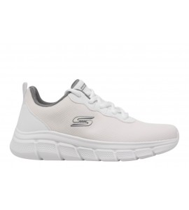 Skechers uomo BOBS Sport B Flex - Icy Edge 118109 white
