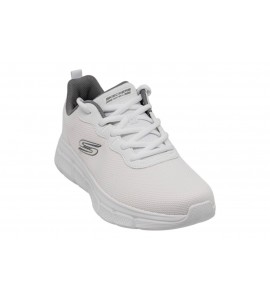 Skechers uomo BOBS Sport B Flex - Icy Edge 118109 white