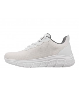 Skechers uomo BOBS Sport B Flex - Icy Edge 118109 white