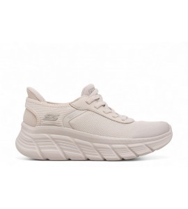 Skechers DONNA Slip-ins: BOBS Sport B Flex HI - Linear Force 117391/wht