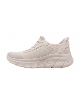 Skechers DONNA Slip-ins: BOBS Sport B Flex HI - Linear Force 117391/wht