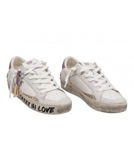 CRIME donna 88111PP8.10 SK8 DELUXE WHITE
