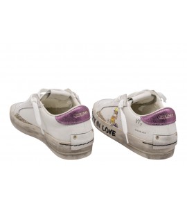 CRIME donna 88111PP8.10 SK8 DELUXE WHITE