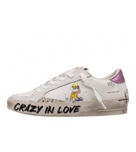 CRIME donna 88111PP8.10 SK8 DELUXE WHITE