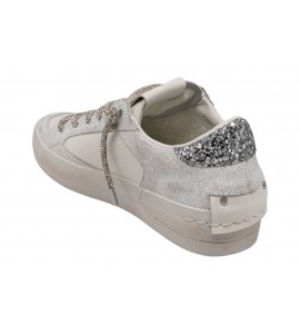 CRIME DONNA 20132PP7.10 SK8 DELUXE HEEL WHITE