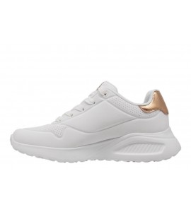 SKECHERS donna Uno Shimmer Along White 177291/WHT