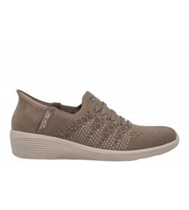 SKECHERS donna Slip-ins: Arya - Swiftly 158918/DKTP DARK TAUPE