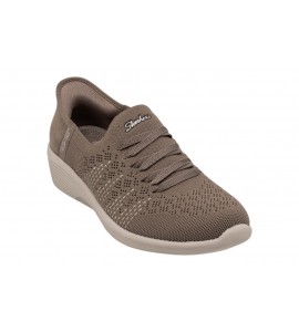 SKECHERS donna Slip-ins: Arya - Swiftly 158918/DKTP DARK TAUPE