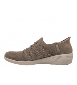 SKECHERS donna Slip-ins: Arya - Swiftly 158918/DKTP DARK TAUPE