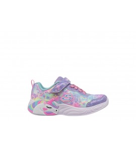 SKECHERS BAMBINA S-Lights Unicorn Dreams - Heart Sparkles 303063L/LVMT
