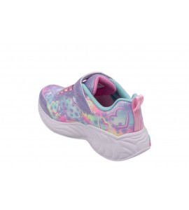 SKECHERS BAMBINA S-Lights Unicorn Dreams - Heart Sparkles 303063L/LVMT