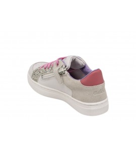 BALDUCCI bambina sneaker BUTT1950 B19968 WHITE/SILVER