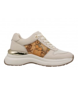ALVIERO MARTINI SNEAKER DONNA 2434/0208/A630 WHITE/GEO BEIGE