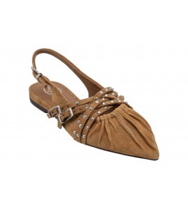 ASH ballerina BIANCA SS26-M-152829-001 BIANCA MOKA MOU