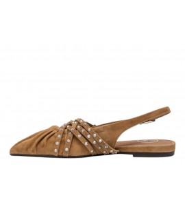 ASH ballerina BIANCA SS26-M-152829-001 BIANCA MOKA MOU