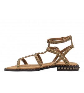 ASH sandalo PLUS SS26-M-130289-004 MOKA MOU