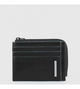 PIQUADRO Bustina portamonete, documenti e carte di credito Blue Square