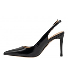 CHICONIC slingback 203.01.26VT.BLK VITELLO BLACK