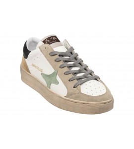 AMA BRAND uomo sneaker 4538 SLAM BIANCO
