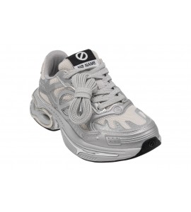 NO NAME DONNA 01UNWT 7104 AL WILLO GREY/SILVER/SILVER