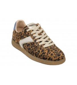VERBENAS donna sneaker SORA LEO GLINT BRONZO/CIELO