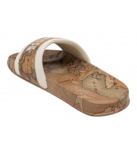 ALVIERO MARTINI SLIDE 2499/1904/X013 WHITE/BEIGE GEO