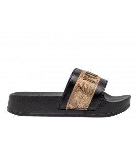 ALVIERO MARTINI SLIDE 2504/0513/X550 BLACK/GEO BEIGE