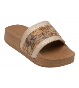 ALVIERO MARTINI SLIDE 2504/0513/X124 PLATINUM/BEIGE