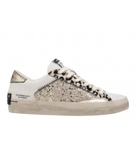 CRIME 29003PP8.26 DISTRESSED CHROME FANG/WHITE