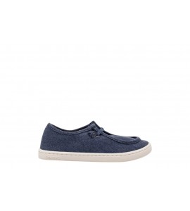 GIOSEPPO MOCASSINI 78456 BAREFOOT NAUTICI TELA BULH NAVY