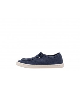 GIOSEPPO MOCASSINI 78456 BAREFOOT NAUTICI TELA BULH NAVY
