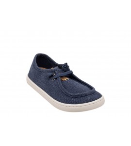 GIOSEPPO MOCASSINI 78456 BAREFOOT NAUTICI TELA BULH NAVY