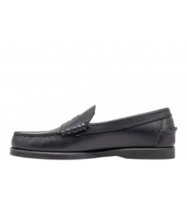 SEBAGO UOMO MOCASSINO 76114QW DOLPHIN WAXED BLACK