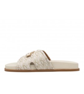 GUARDIANI CIABATTA GL61531A 098 NORA ALL OVER OFF WHITE