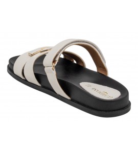 GUARDIANI CIABATTA GL61532A 098 NORA VELCRO OFF WHITE
