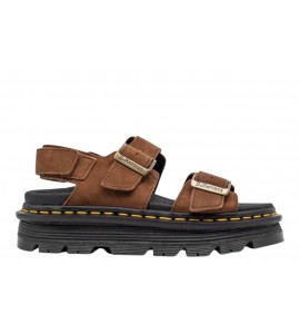 DR. MARTENS Sandali Zebzag in pelle Nabuk con platform 42853200