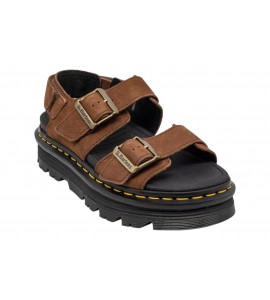 DR. MARTENS Sandali Zebzag in pelle Nabuk con platform 42853200