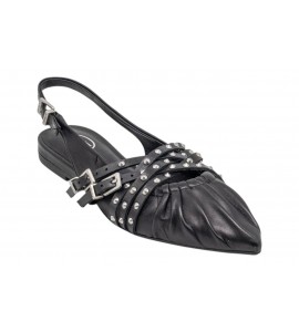 ASH ballerina BIANCA SS26-M-152829-004 BLACK