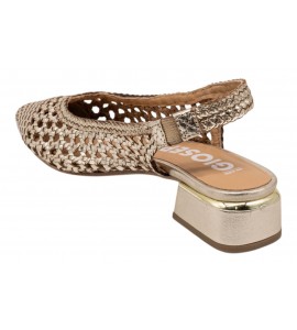 GIOSEPPO donna slingback 71185 PISKOVE PLATINUM