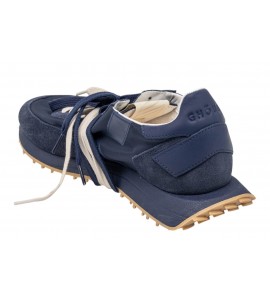 GHOUD VENICE uomo RCLM MD03 RUSH MONOBLOCK SUEDE BLUE