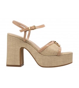 ALBANO SANDALO 5574 RAFFIA BEIGE