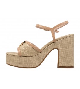 ALBANO SANDALO 5574 RAFFIA BEIGE