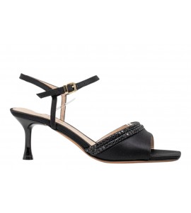 ALBANO SANDALO 5624 RASO NERO