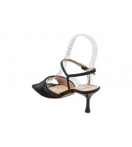 ALBANO SANDALO 5624 RASO NERO