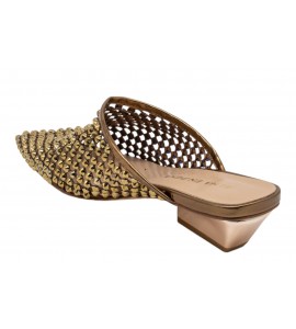 ALMA EN PENA mule V260756 MIRROW BRONZE