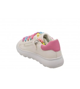 GEOX J bambina PUFFYPOP J55MRA000BCC0406 WHITE/PINK