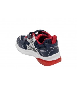 GEOX J BAMBINO CIBERDRON J65LBC014CEC0735 NAVY/RED