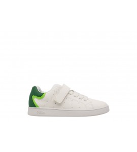 GEOX J BAMBINO ECLYPER A J36LSA000BCC0547 WHITE/GREEN